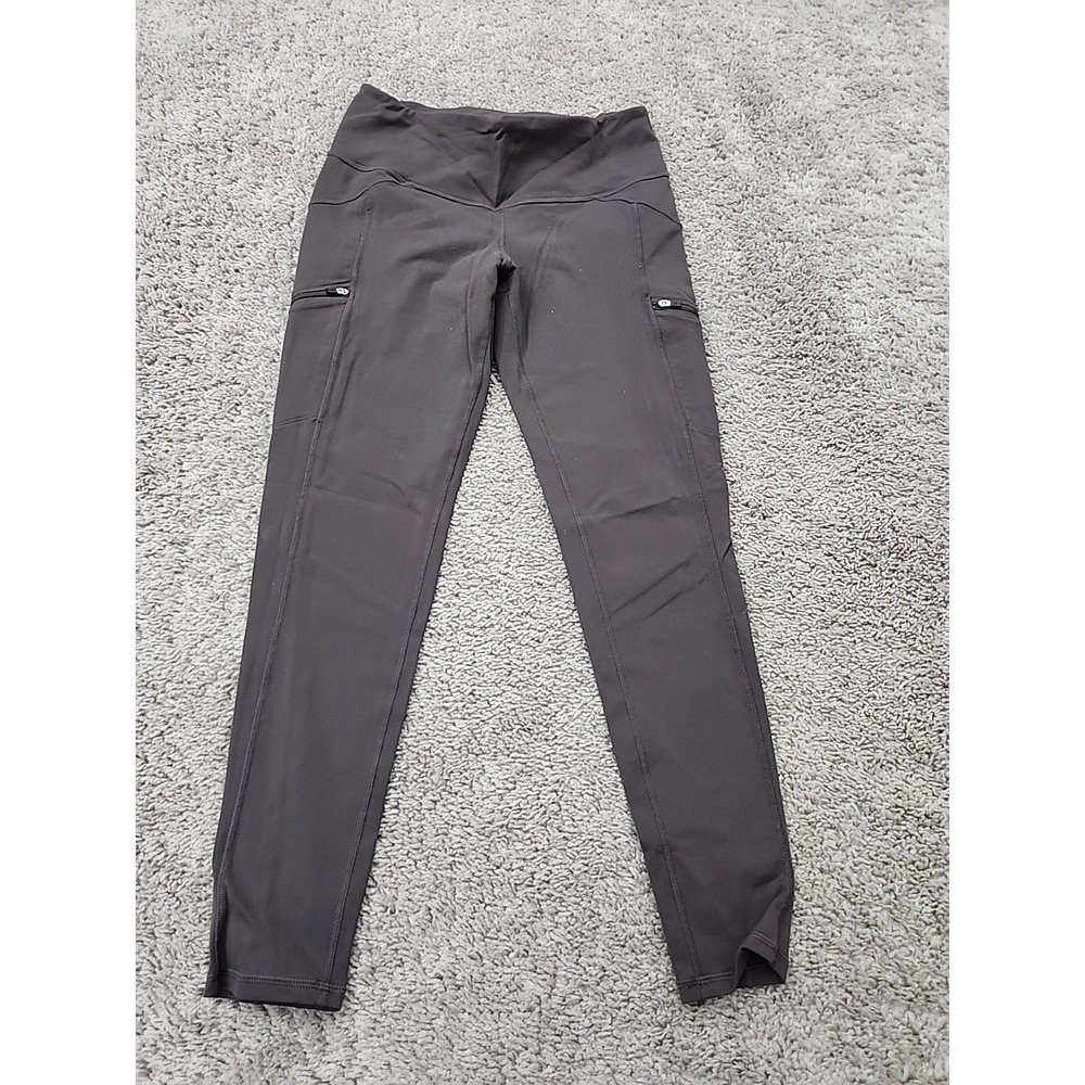 Athleta Leggings Womens M Zipper Cargo Pocket Low Rise Activewear